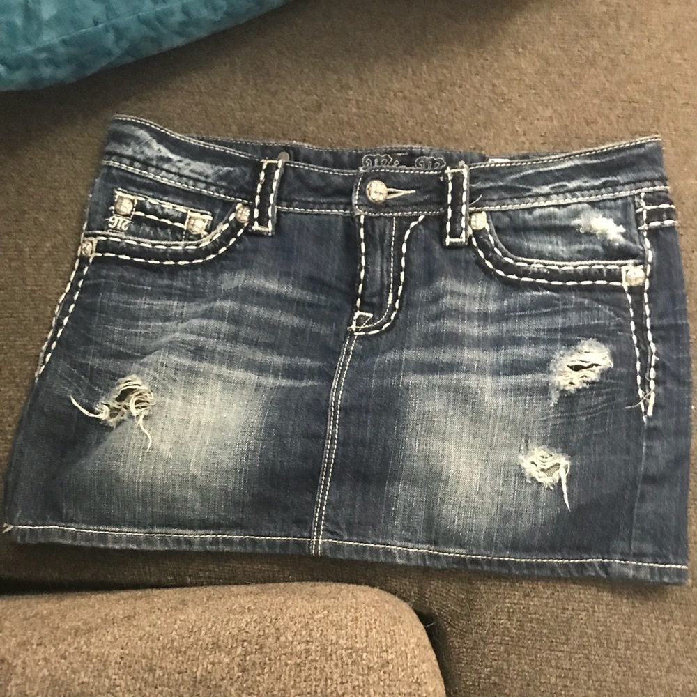 Miss Me Denim Skirt